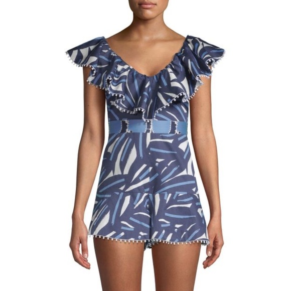 Alexis Charlee Geo Navy Blue Print 